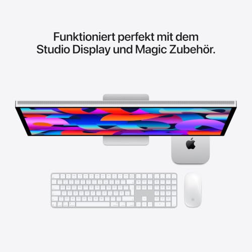 Apple Mac mini mit Apple M6 Chip - Silber | 12‑Core CPU und 12‑Core GPU, 24GB Gemeinsamer Arbeitsspeicher, 512 GB