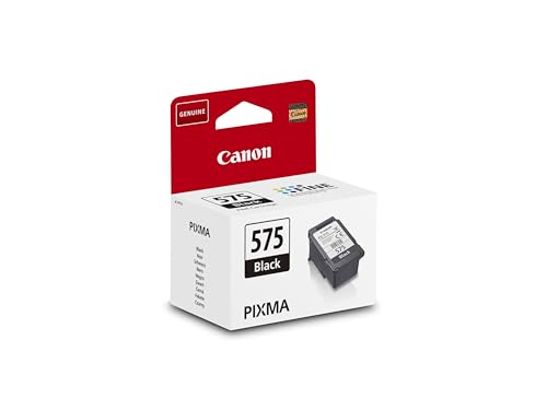 Canon PG-575 FINE Original Druckerpatrone Schwarz | 5.6ml Echte schwarze Tinte für den Alltag - für PIXMA TS3550i, TS3551i, TS3550, TR4750i, TR4751i und mehr!