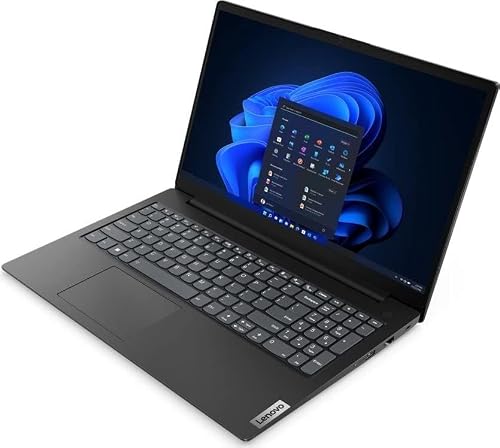 Lenovo (FullHD 15,6 Zoll Gaming Notebook (AMD Ryzen 5 7520U 8-Thread CPU, 4.3 GHz, 16 GB DDR5, 1000 GB SSD, Radeon 610M, HDMI, BT, USB 3.0, WLAN, Windows 11 Prof. 64, MS Office) - 7474