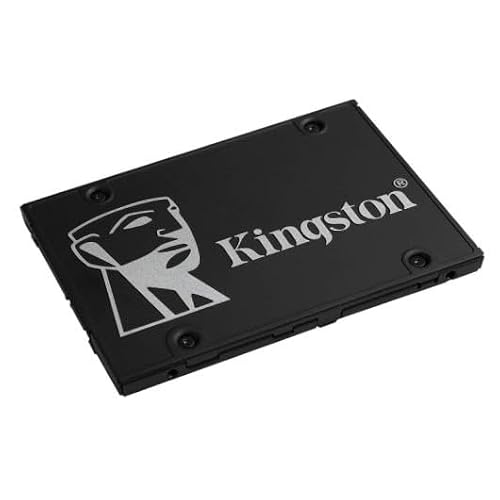 Kingston KC600 SSD SKC600/256G Interne SSD 2.5" SATA Rev 3.0, 3D TLC, XTS AES 256-Bit-Verschlüsselung