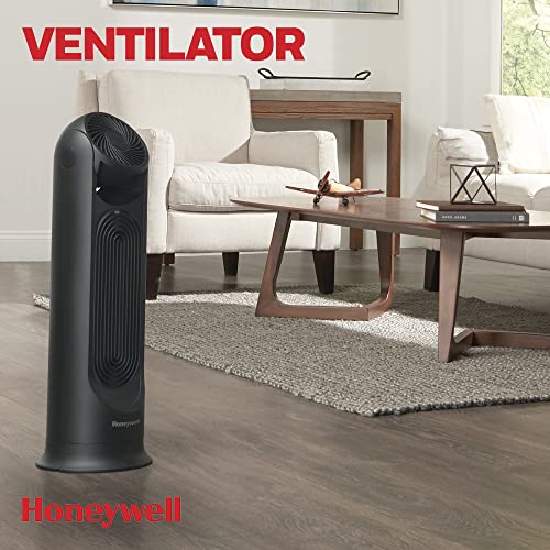 Honeywell TurboForce Power Oszillierender 2-in-1-Turmventilator mit hoher Geschwindigkeit