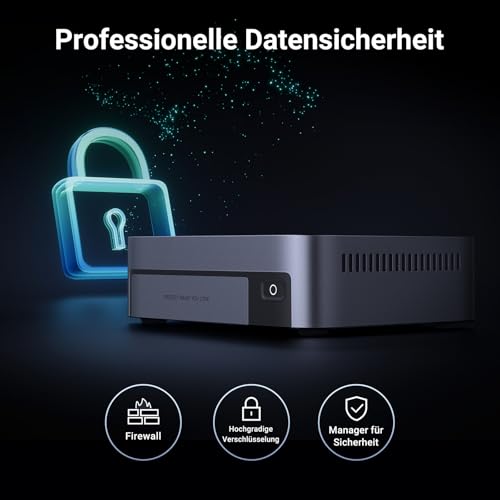 UGREEN NASync DXP480T Plus 4 Bay All Flash NAS für Kreativprofis (ohne HDD) | Intel Core i5-1235U, 10GbE & Wifi 6, 8GB DDR5 bis 64GB, Integrierte 128GB SSD, 4x M.2 NVMe, 8K HDMI, 2×Thunderbolt