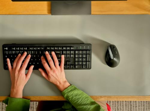 Trust Yuno Wiederaufladbare Vertikale Maus, Kabellose Ergonomische Maus | Vorbeugung Gegen Mausarm/Tennisarm (RSI Syndrom) für Rechtshänder, 2.4GHz, 800-2400 DPI, PC Mac