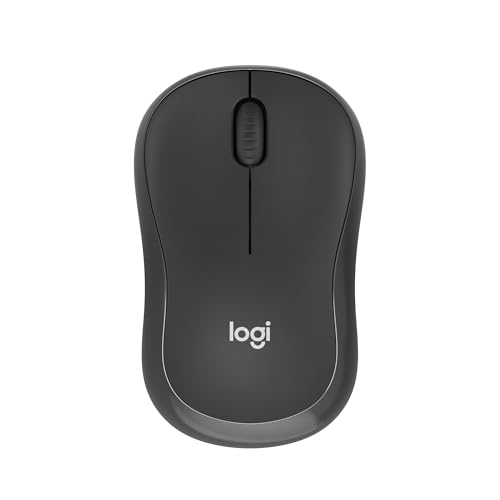 Logitech M240 Silent Bluetooth Maus, Kabellos, Kompakt | Mobil, Smooth Tracking, 18-Monate-Batterie, für Windows/macOS/ChromeOS, kompatibel mit PC/Mac/Laptop/Tablets - Graphit