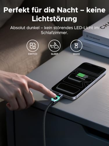 UGREEN Nexode 240W USB-C Kabel mit TFT-Display, Echtzeit-Leistungsanzeige