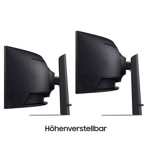 Samsung Odyssey G91F, Ultrawide Curved 32:9, Gaming Monitor, 49 Zoll, LED-VA-Panel, DQHD, 5120 x 1440, DisplayHDR 600, AMD FreeSync Premium Pro, 1ms, 144 Hz, Schwarz, LS49FG916EUXEN