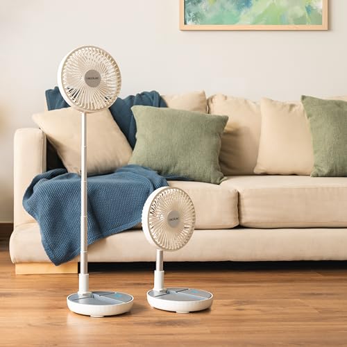 Cecotec Akku-Ventilator EnergySilence 800 FoldAir Portable, 7.200 mAh