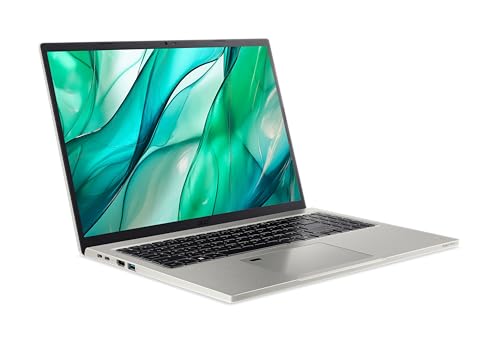 acer Aspire Vero 16 AV16-51P-521Z Laptop 16 Zoll WUXGA IPS PC (Intel Core Ultra 5 125U, 16 GB RAM, 512 GB SSD, Intel Graphics, Windows 11 Familie), Grau, AZERTY-Tastatur