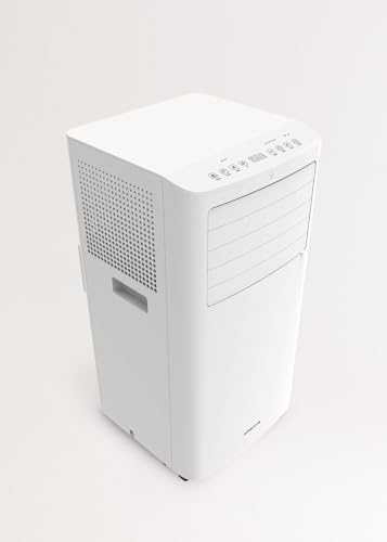 CREATE/SILKAIR DUAL CONNECT 12000/4-in-1-WLAN-Klimaanlage mit Wärmepumpe, 12000 BTU/Mit Befestigungsset für Schiebefenster, bis zu 26m², 56L, Zeitschaltuhr, 1350W