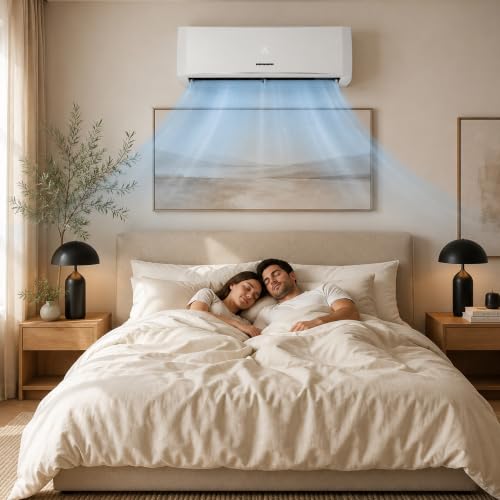 Heinner HAC-HS09WH++ Split-Klimaanlage Weiß, 9000 BTU, A++ Kühlung, A+ Heizung, Wandmontage, 8°C-Heizfunktion, Sleep, iFEEL, Smart, Dimmer, Economy, 24h Timer, Auto-Restart, Silent-Modus, für 10–15 m²