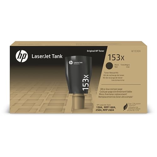 HP Original 153X Schwarz LaserJet Tank Toner-Nachfüllkit