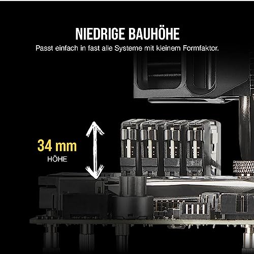 Corsair Vengeance LPX DDR4 RAM 32GB (2x16GB) Bis zu 3200MHz CL16 Intel XMP 2.0 Computerspeicher - Schwarz (CMK32GX4M2E3200C16)