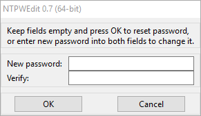 NT Password Edit neues Kennwort vergeben