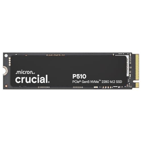 Crucial P510 1 TB Gen5 NVMe SSD Produktbild 1