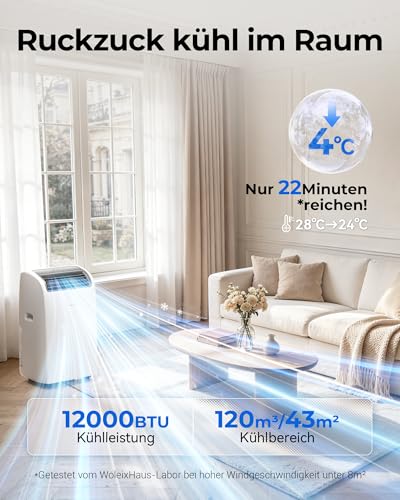 WoleixHaus 12000 BTU Produktbild 3