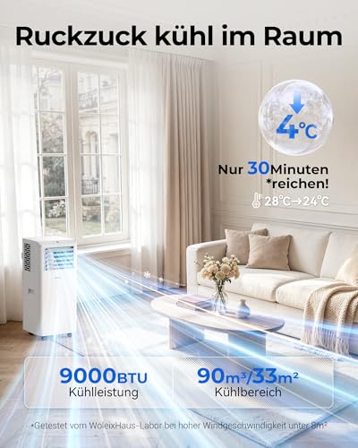 WoleixHaus 9000 BTU Produktbild 3