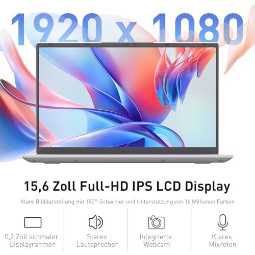 Auusda T156A 15,6 Zoll Notebook 16 GB 512 GB Produktbild 3