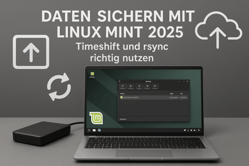 Daten sichern mit Linux Mint: Timeshift und rsync richtig nutzen