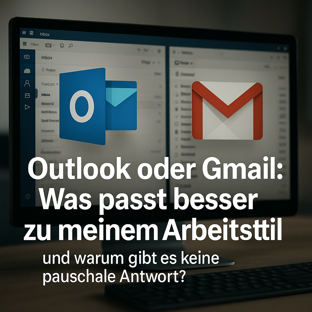 Outlook oder Gmail: Was passt besser zu meinem Arbeitsstil – und warum gibt es keine pauschale Antwort?