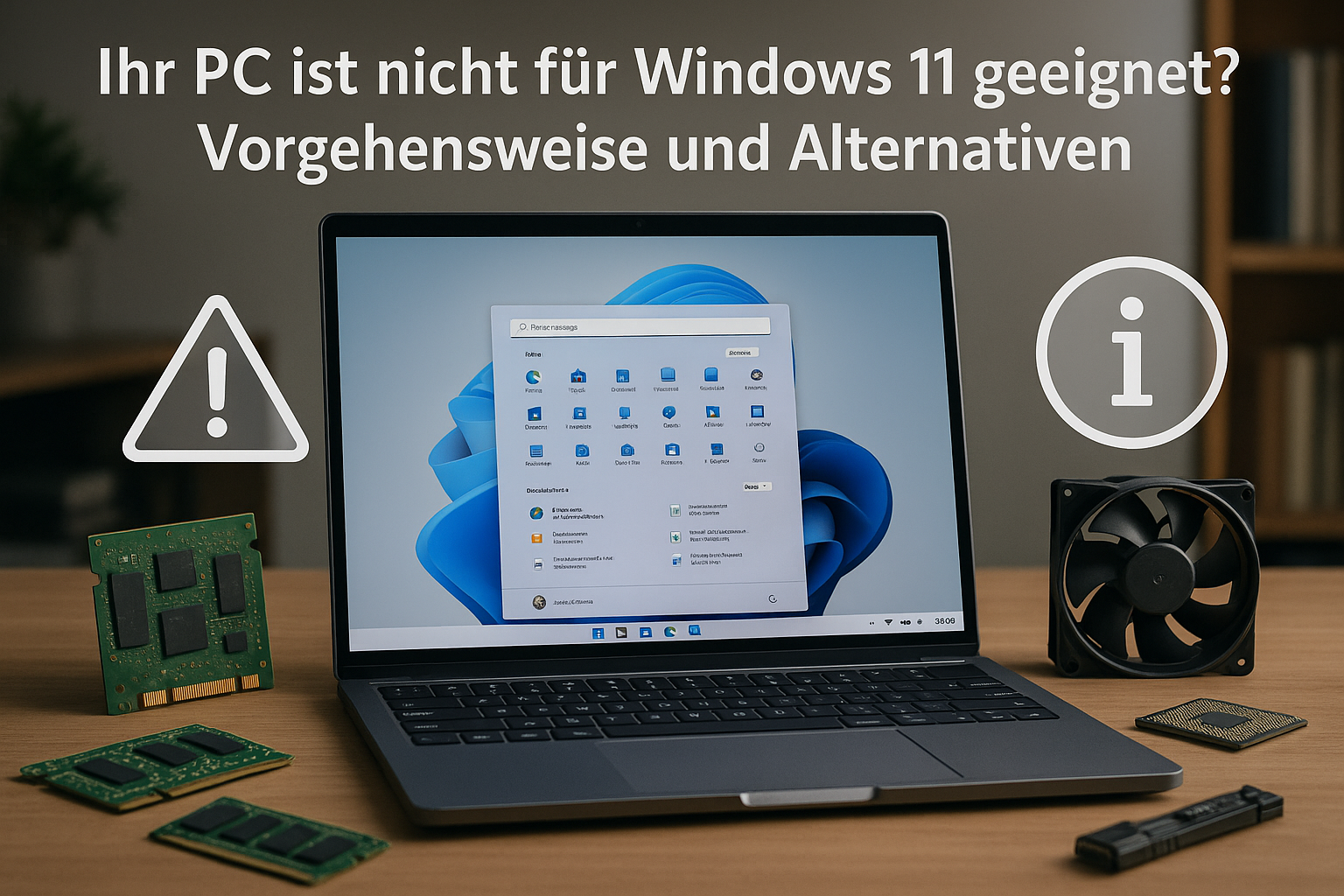 Ihr PC ist nicht für Windows 11 geeignet? Vorgehensweise und Alternativen
