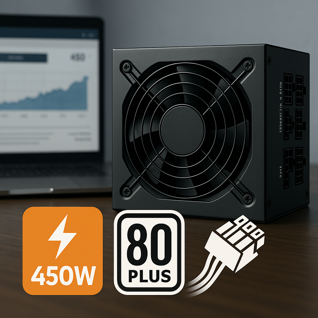 Welches PC-Netzteil passt zu meinem System: Wattzahl, 80-PLUS-Klassen und Anschlüsse richtig einordnen