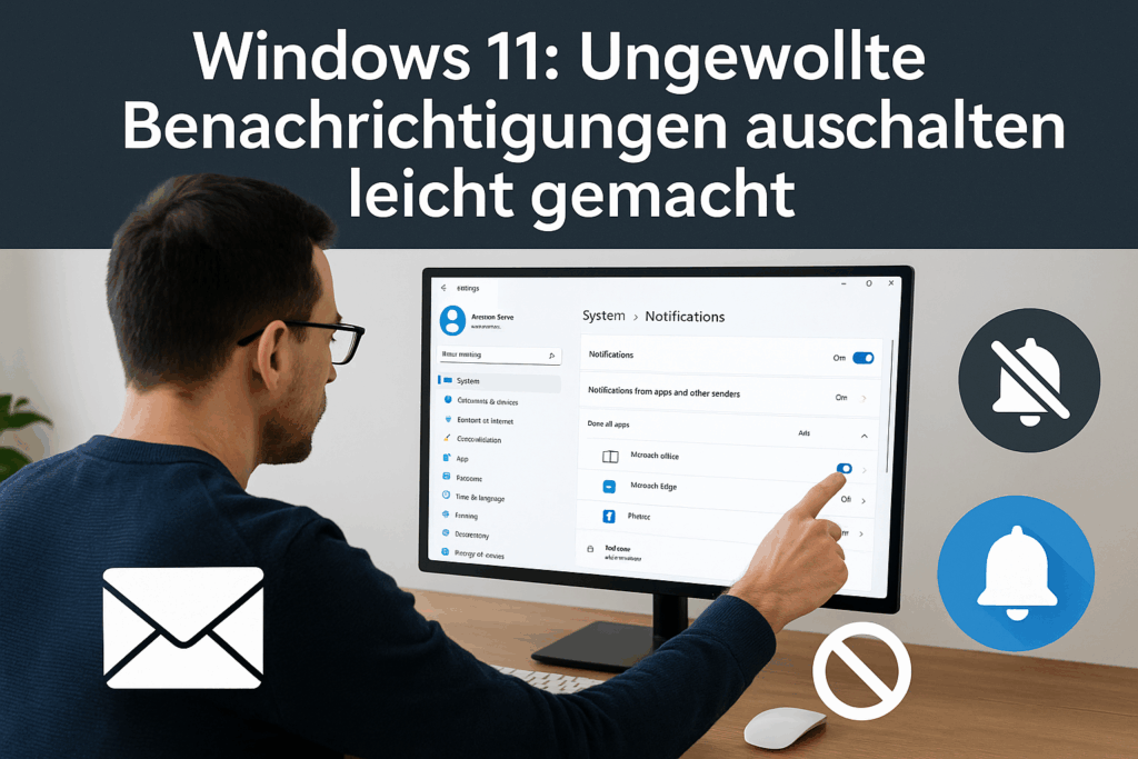 Windows 11: Ungewollte Benachrichtigungen ausschalten leicht gemacht