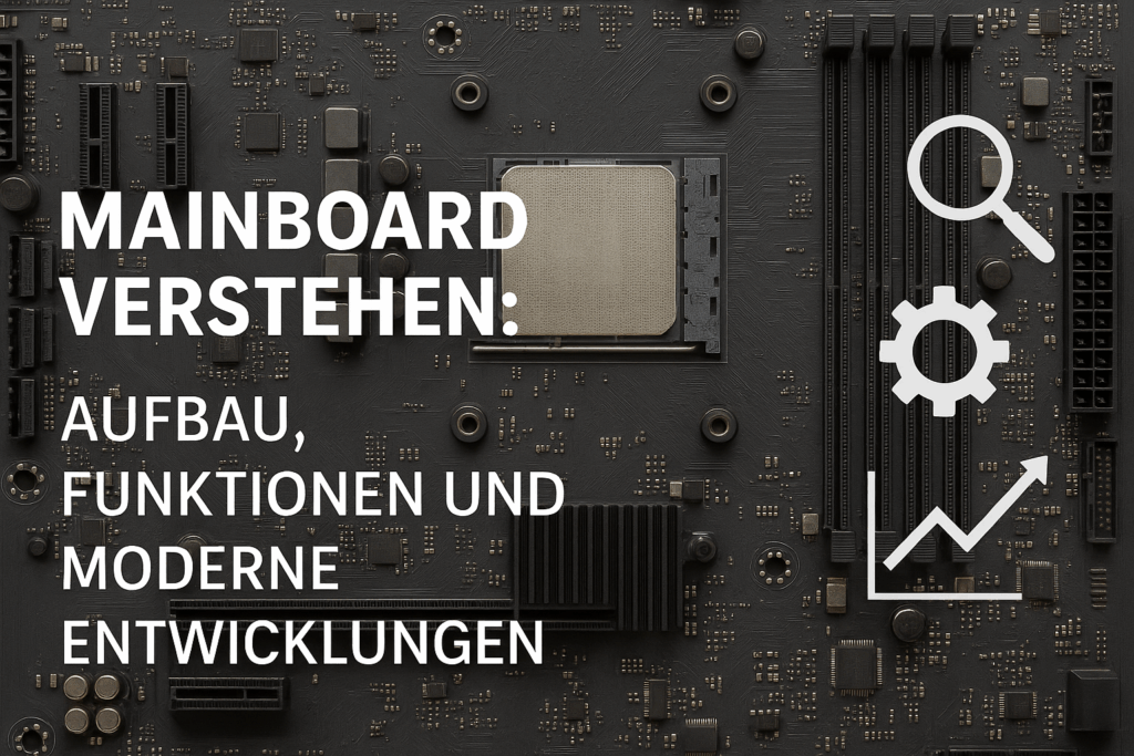 Mainboard mit modernen PCIe- und M.2-Steckplätzen