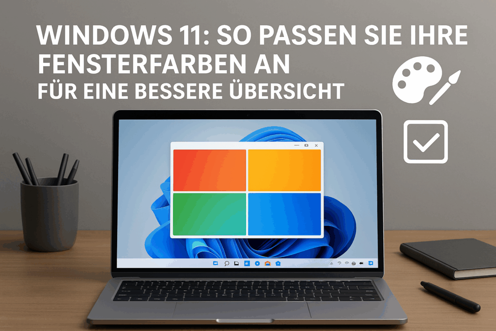Windows 11: So passen Sie Ihre Fensterfarben an