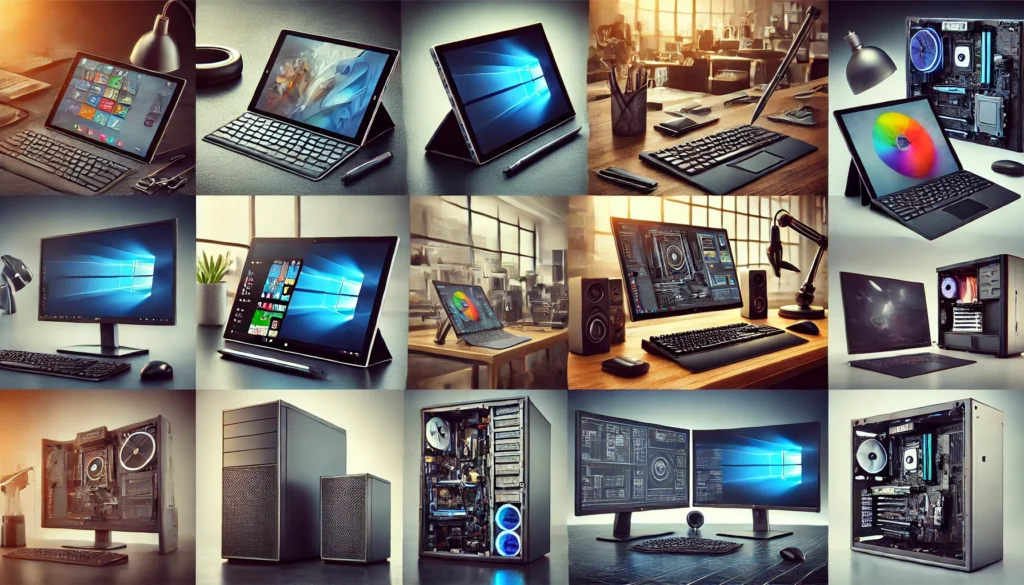 Symbolbild Computertypen