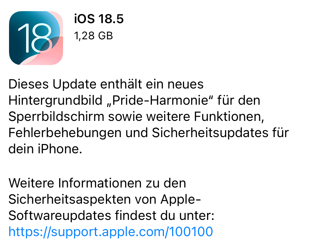 iOS 18.5