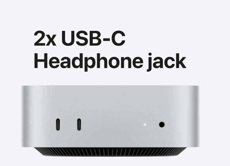 MacMini 2024 Vorderseite