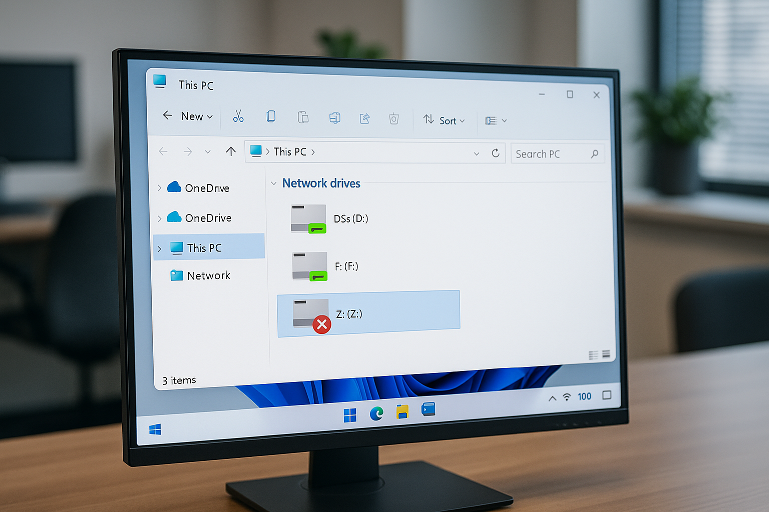 Windows 11: Warum zeigt mein Netzlaufwerk ein rotes X?